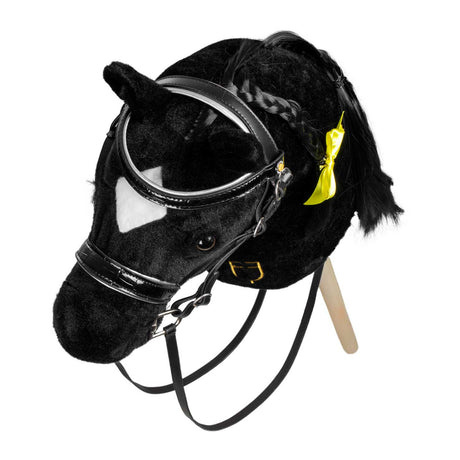 Shiny leather bridle for hobby horse