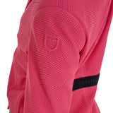 Equestro Girls' Three-Button Competition Jacket Perforated Fabric