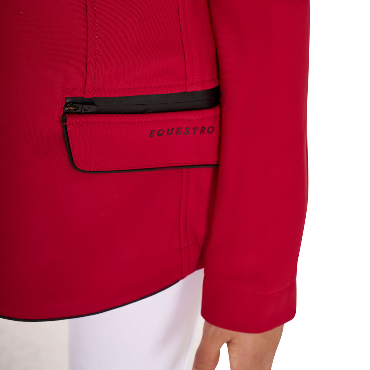 Girls' competition jacket in technical fabric