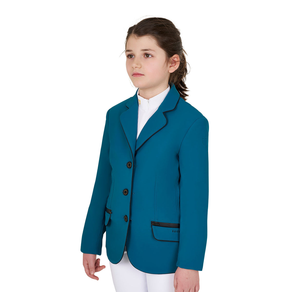 Girls' competition jacket in technical fabric