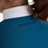 Girls' long-sleeved polo shirt
