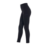 Equestro Girls' Leggings With Perforated Decorations