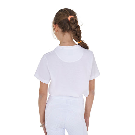 Equestro Girls' Eq Cotton T-Shirt #colour_white