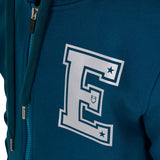 Girls' institutional hoodie with front zip