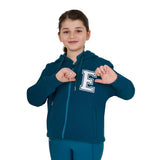 Girls' institutional hoodie with front zip