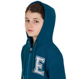 Girls' institutional hoodie with front zip