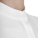 Girls' slim fit competition polo shirt with buttons