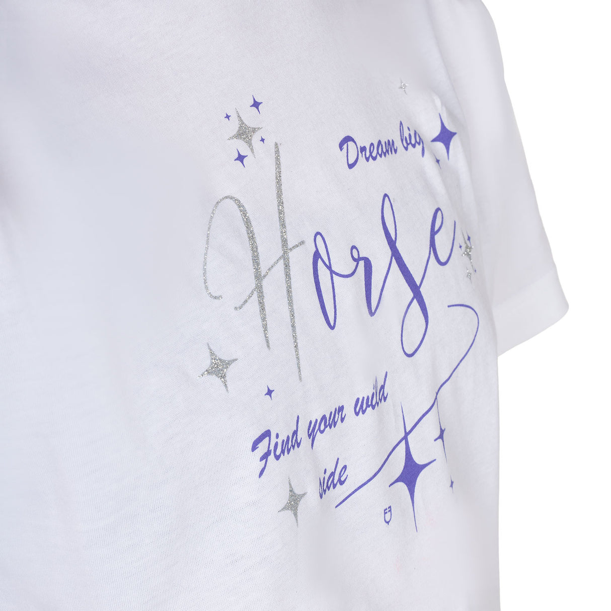 Girls' Dream Big cotton T-shirt with print