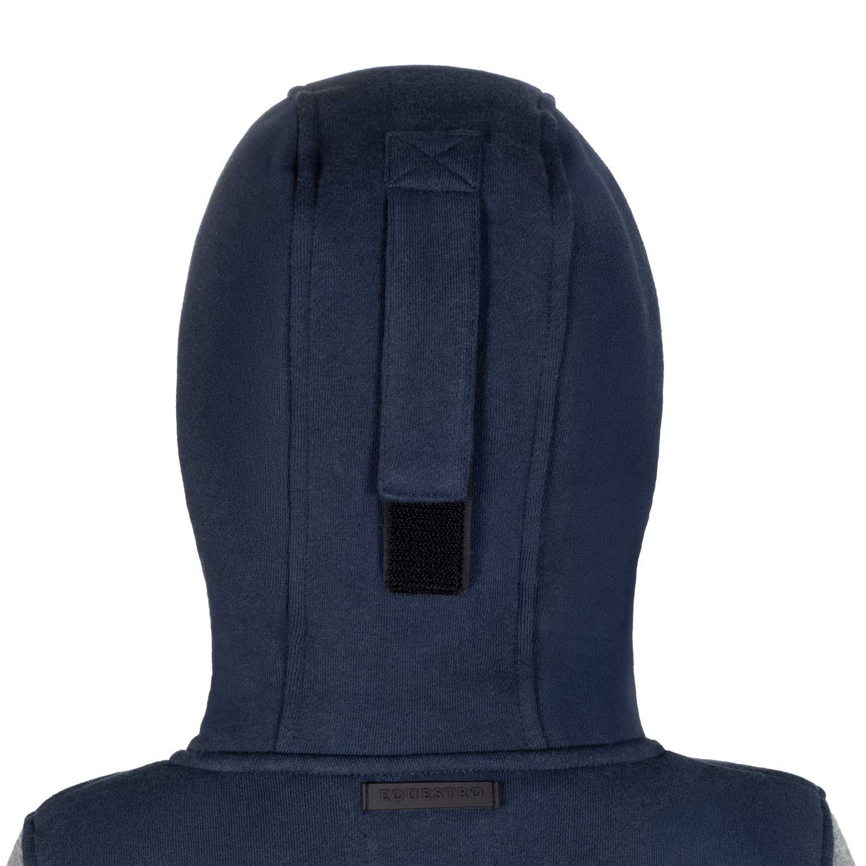 Boys' institutional two-tone hoodie with front zip
