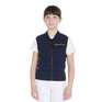 Equestro Kids' Vest In Technical Fabric #colour_blue