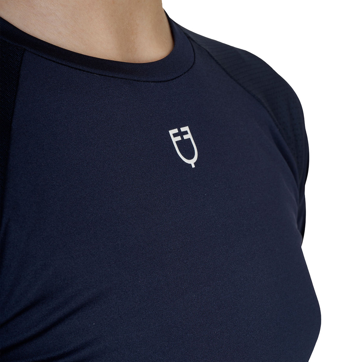 Kids' training t-shirt in technical fabric