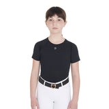 Kids' training t-shirt in technical fabric