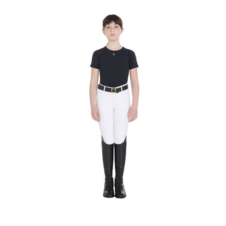 Kids' training t-shirt in technical fabric