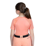 Kids' training t-shirt in technical fabric