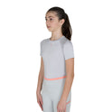 Kids' training t-shirt in technical fabric