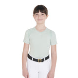 Equestro Kids' training t-shirt in technical fabric