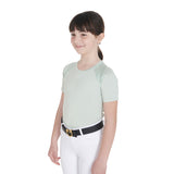 Equestro Kids' training t-shirt in technical fabric