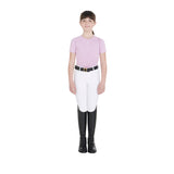 Equestro Kids' training t-shirt in technical fabric