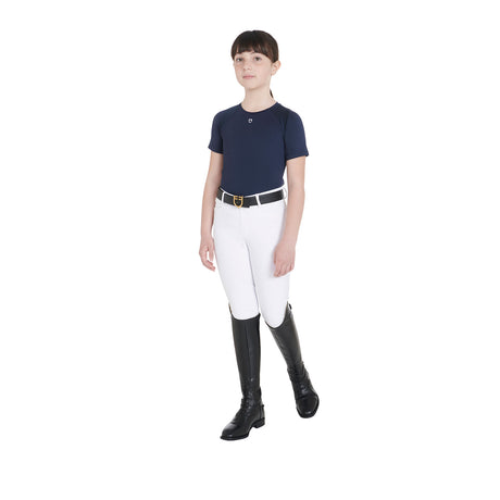 Kids' training t-shirt in technical fabric