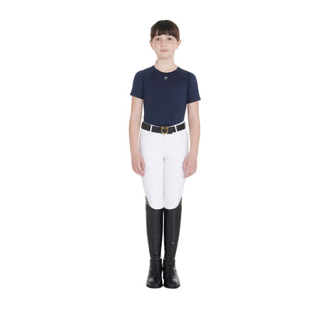 Kids' training t-shirt in technical fabric