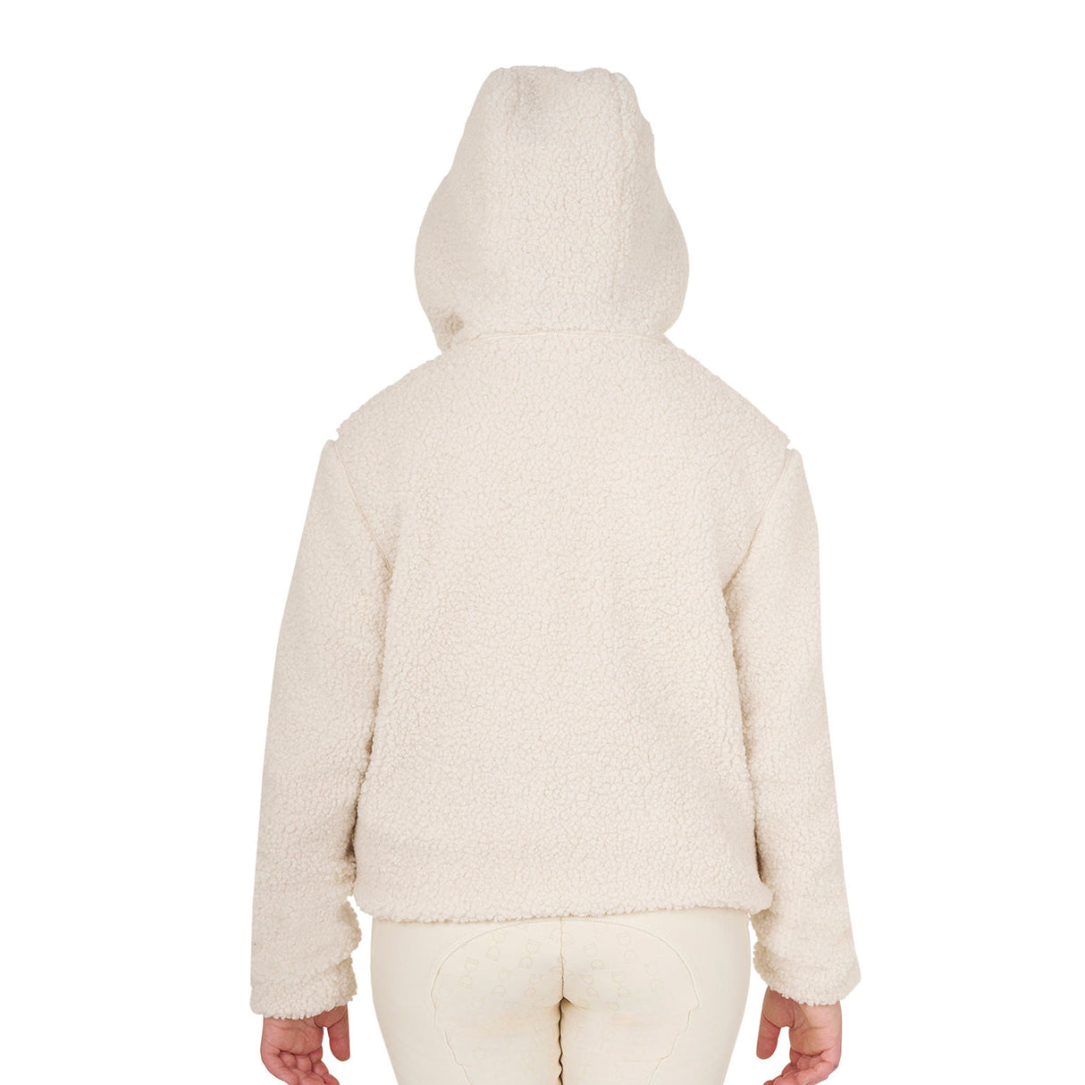 Kids' fleece sweatshirt with front zip