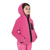 Kids' fleece sweatshirt with front zip