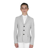 Kids' slim fit three button competition jacket