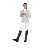 Kids' slim fit three button competition jacket