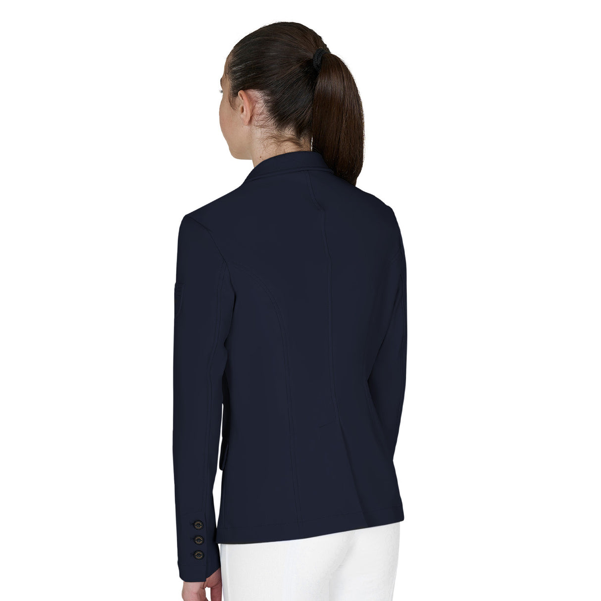 Kids' slim fit three button competition jacket