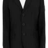 Kids' slim fit three button competition jacket