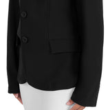 Kids' slim fit three button competition jacket