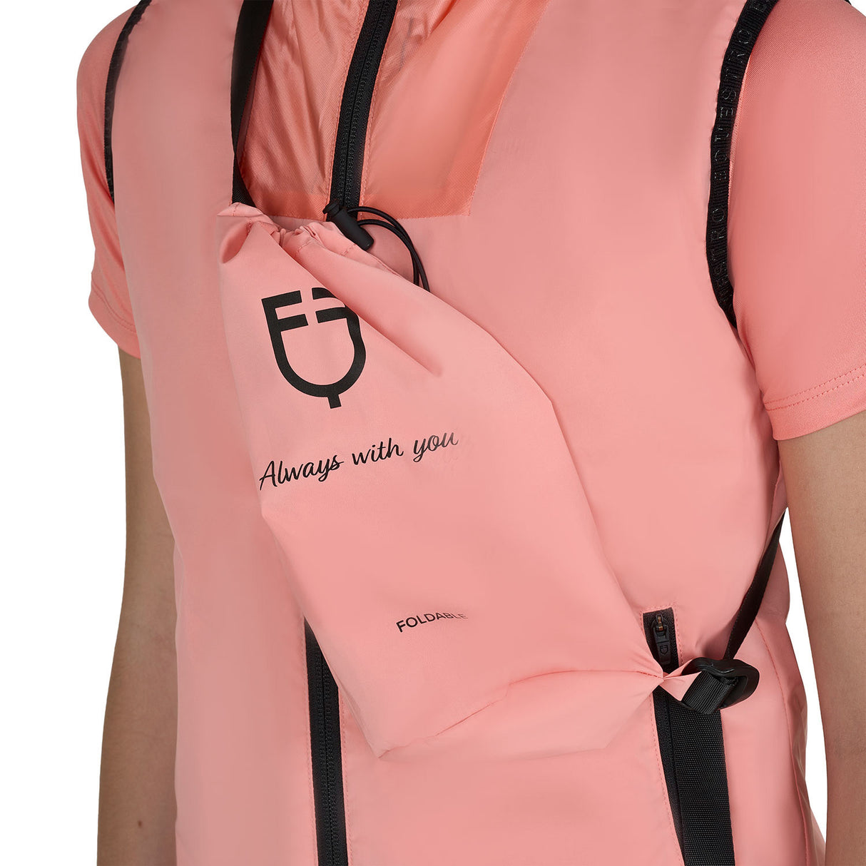 Kids' unisex vest Foldable line