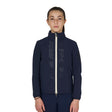 Kids' unisex softshell jacket with back logo