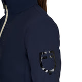 Kids' unisex softshell jacket with back logo