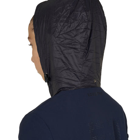 Kids' unisex softshell jacket with back logo