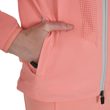 Kids' unisex softshell jacket with back logo