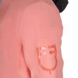 Kids' unisex softshell jacket with back logo