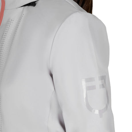 Kids' unisex softshell jacket with back logo