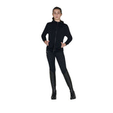 Kids'unisex hooded sweatshirt with front zip