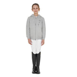 Kids'unisex hooded sweatshirt with front zip