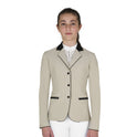 Kids' unisex competition jacket with zip and buttons