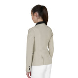 Kids' unisex competition jacket with zip and buttons