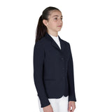 Kids' unisex competition jacket with zip and buttons