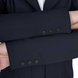 Kids' unisex competition jacket with zip and buttons