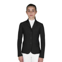 Kids' unisex competition jacket with zip and buttons