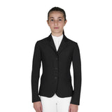 Kids' unisex competition jacket with zip and buttons