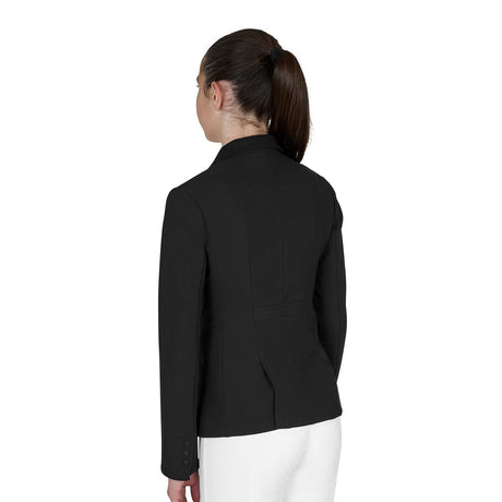 Kids' unisex competition jacket with zip and buttons