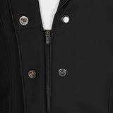 Kids' unisex competition jacket with zip and buttons