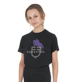 Kids' unisex Horse Jump Glossy cotton T-shirt