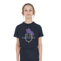 Kids' unisex Horse Jump Glossy cotton T-shirt